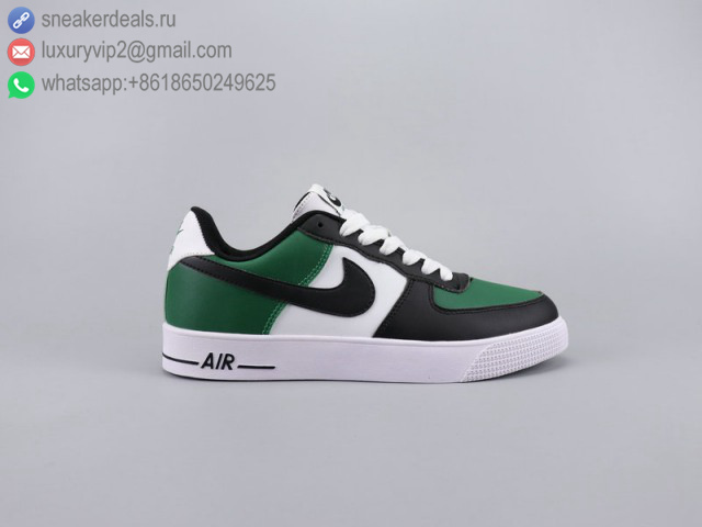 NIKE AIR FORCE 1 LOW AC WHITE BLACK GREEN LEATHER UNISEX SKATE SHOES